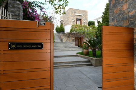 villa entrance